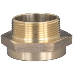 FM15F20T Female to Male Hex Nipple Brass FM15F20T Female to Male Hex Nipple Brass